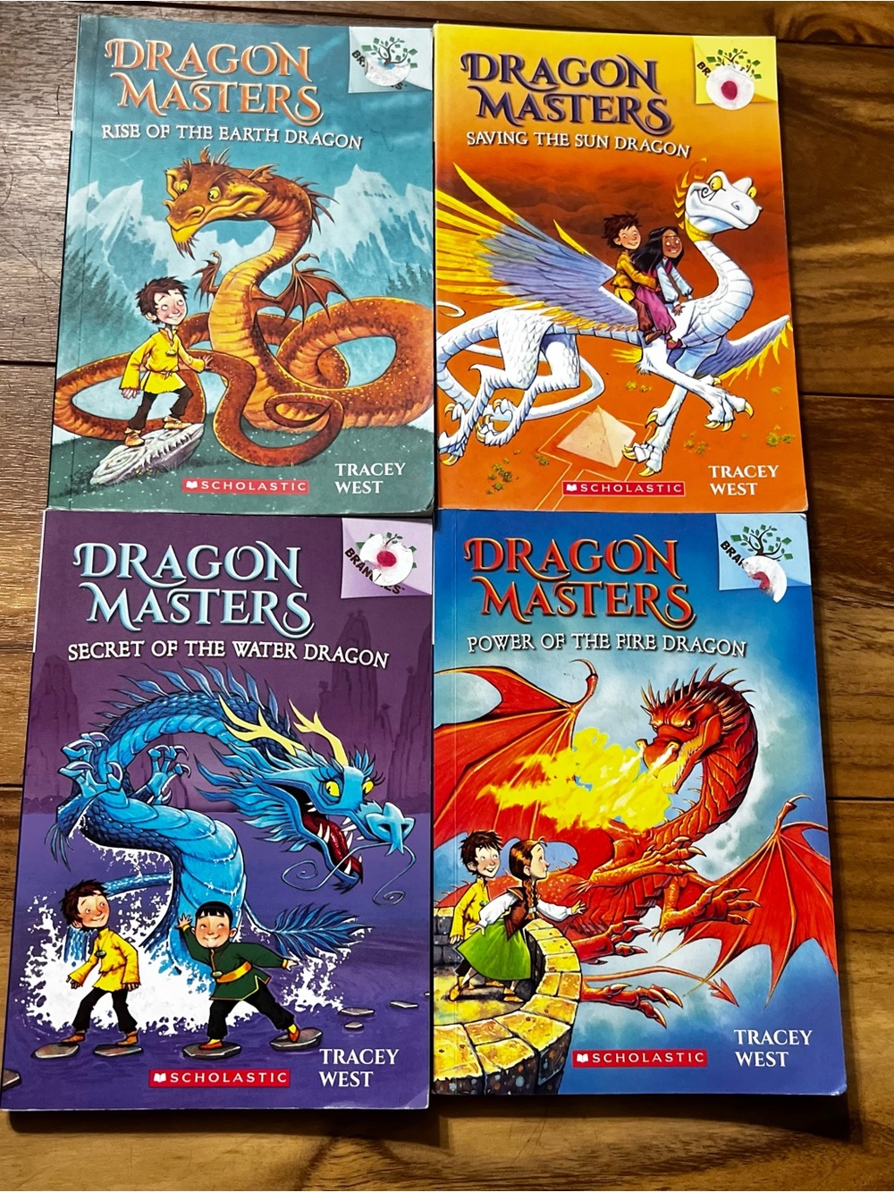 Dragon Masters books 1-4